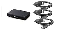 ELECOM / VSP-HDP12BK+Anker HDMI ケーブル 3本セット