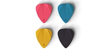  Rombo Origami Pick Set (4 picks) 0.75mm