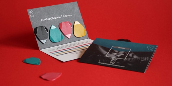 ROMBO / Rombo Origami Pick Set (4 picks) 0.75mm画像2