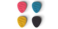 ROMBO Rombo Waves Pick Set (4 picks) 1.25 mm