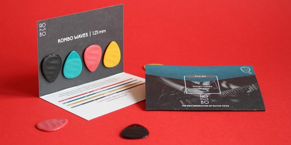 ROMBO / Rombo Waves Pick Set (4 picks) 1.25 mm画像2