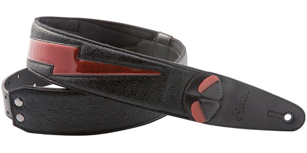 RightOn STRAPS (ライトオン ストラップス) ベース用ストラップ 幅 8cm、長さ 98~153cm B-RACE BLACK | RightOn! STRAPS (ライトオン ストラップス) ギター