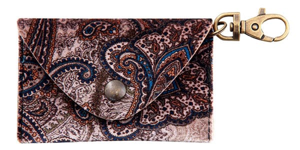 Right On STRAPS/BIG PICK POUCH PAISLEY Brown