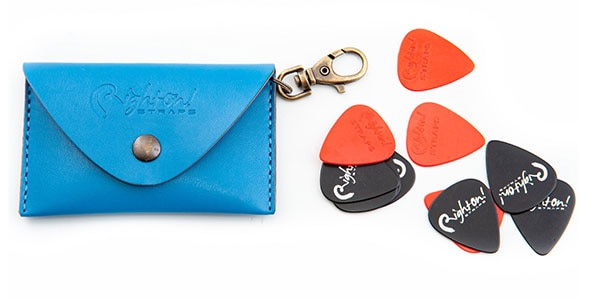 Right On STRAPS / BIG PICK POUCH PLAIN Blue画像2