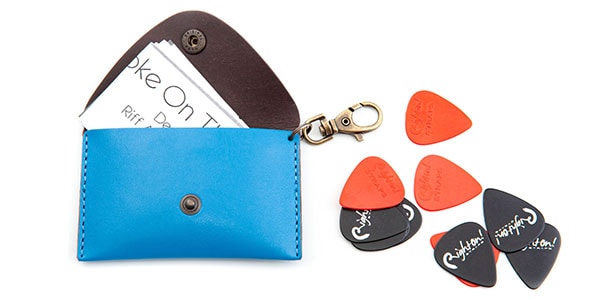 Right On STRAPS / BIG PICK POUCH PLAIN Blue画像3