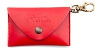 Right On STRAPS BIG PICK POUCH PLAIN Red