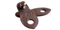 Right On STRAPS END PIN JACK STRAPLINK Brown