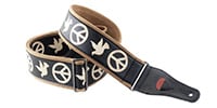 Right On STRAPS / LEGEND PEACE & DOVES BLK