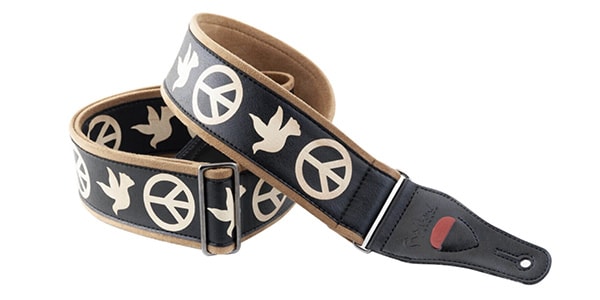 Right On STRAPS / LEGEND PEACE & DOVES BLK