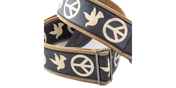 Right On STRAPS ( ライト・オン・ストラップス )  / LEGEND PEACE & DOVES BLK画像2