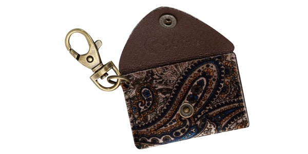 Right On STRAPS / PICK POUCH PAISLEY / Brown画像3