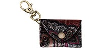 Right On STRAPS PICK POUCH PAISLEY / Burgundy