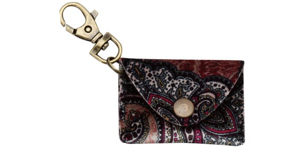 Right On STRAPS/PICK POUCH PAISLEY / Burgundy