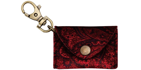 Right On STRAPS/PICK POUCH PAISLEY / Red