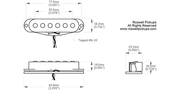 Roswell Pickups / Memphis Blue Bridge画像2