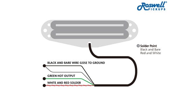 Roswell Pickups ( ロズウェル・ピックアップス )  / Hot Rail Blade Neck Black画像4