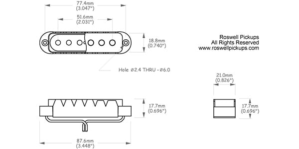 Roswell Pickups ( ロズウェル・ピックアップス )  / Jaguar Pickup Bridge画像2