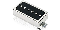 Roswell Pickups / Humbucker size Open Covered P90 Neck