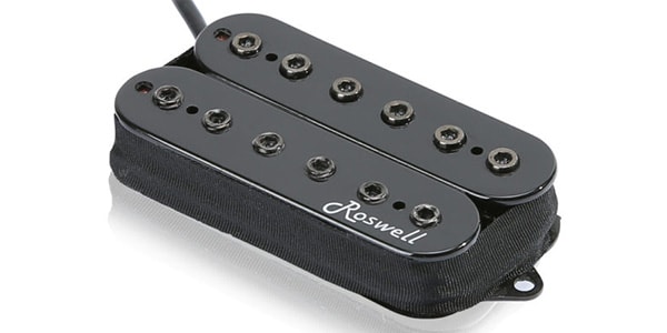 Roswell Pickups ( ロズウェル・ピックアップス )  / 6-string Fanned Fret Humbucker Neck Black Polepiece