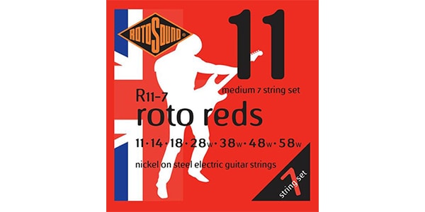 ROTOSOUND/R11-7 ROTO REDS MEDIUM 7-Strings