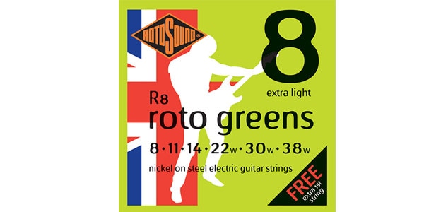 ROTOSOUND/R8 ROTO GREENS EXTRA LIGHT