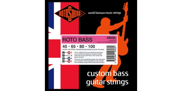 ROTOSOUND/ROTO BASS RB45L Custom Gauge