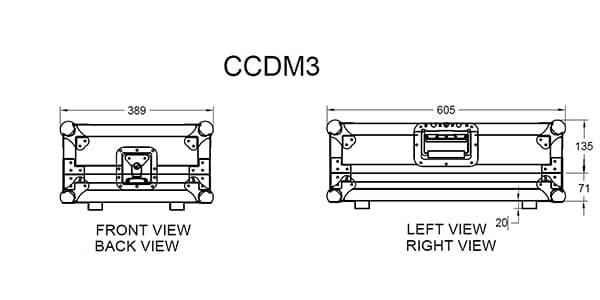 ROADREADY ( ロードレディー )  / CCDM3 YAMAHA/DM3専用ケース
