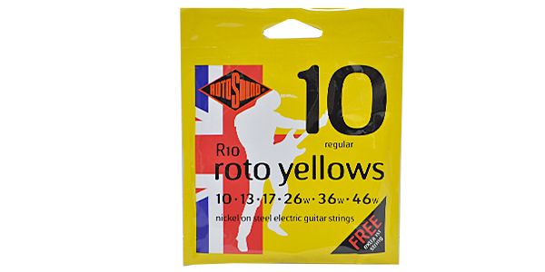 ROTOSOUND/R10 ROTO YELLOWS REGULAR