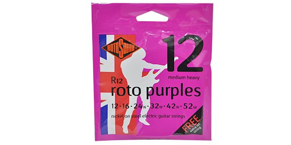 ROTOSOUND/R12 PURPLES MEDIUM HEAVY