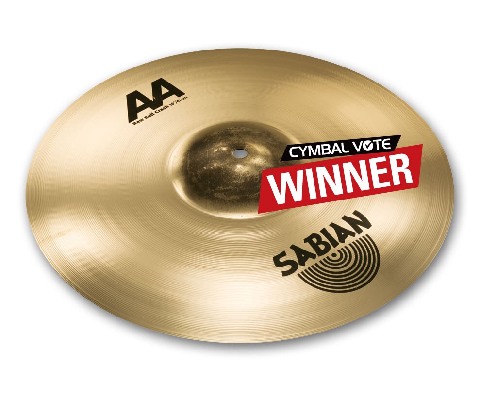 SABIAN/AA RAW BELL CRASH 16