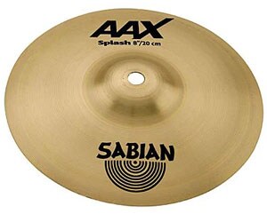 SABIAN AAX SPLASH 8&quot; BRILLIANT FINISH