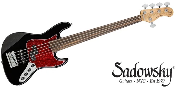 SADOWSKY/MetroExpress Hybrid PJ Bass Maple Black High Polish