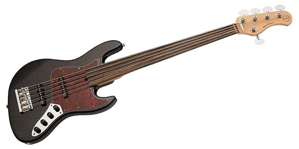 SADOWSKY / MetroExpress Vintage JJ Bass 5st Ebony Fretless Black画像3