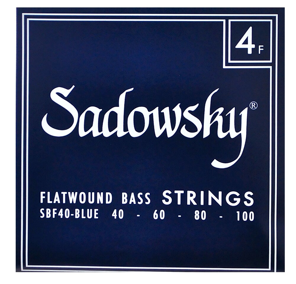 SADOWSKY/Blue Flatwound SBF40