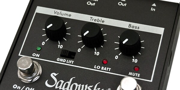 Sadowsky SBP-1 Bass Preamp プリアンプ サドウスキー