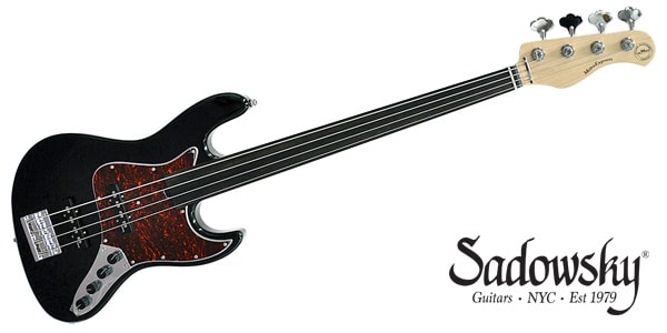 SADOWSKY/Metroline Express Vintage JJ Bass Black Pearl High Polish