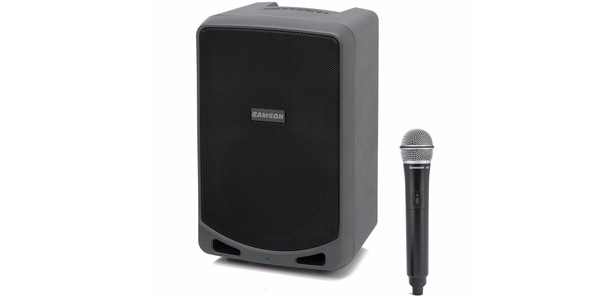 ワイヤレスマイク付属】SAMSON/Expedition XP106w【充電式音響システム