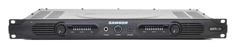 SAMSON/Servo 120a　ステレオ・パワーアンプ