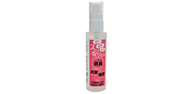 佐鳴 / Nioi Sukkiri-san (disinfectant/deodorant spray) 80ml