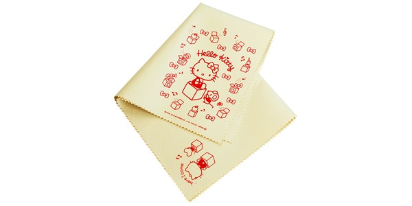 Sanrio characters / ポリッシングクロス ハローキティ 箱乗り