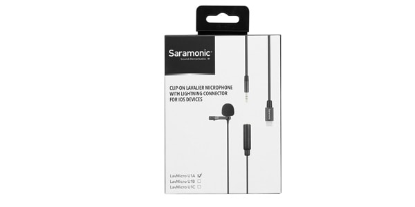 Saramonic / LavMicro U1A Lavalier Microphone Lightning Connection画像8
