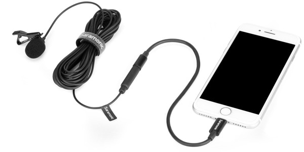 Saramonic / LavMicro U1B Lightning接続画像2