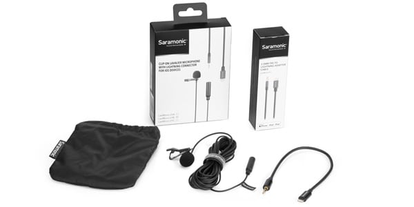 Saramonic / LavMicro U1B Lightning接続画像3