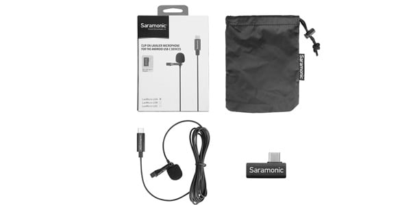 Saramonic / LavMicro U3A Lavalier microphone for smartphone USB-C画像6