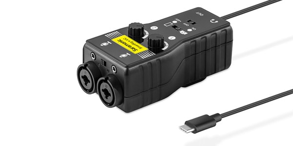 配信機器・PA機器・レコーディング機器 Saramonic SmartRig+ Saramonic SmartRig+ Di オーディオインターフェイス 2ch iOS用