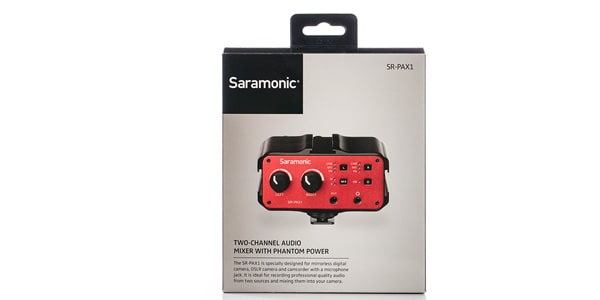 Saramonic / SR-PAX1 Audio Adapte Activer for Camera画像9