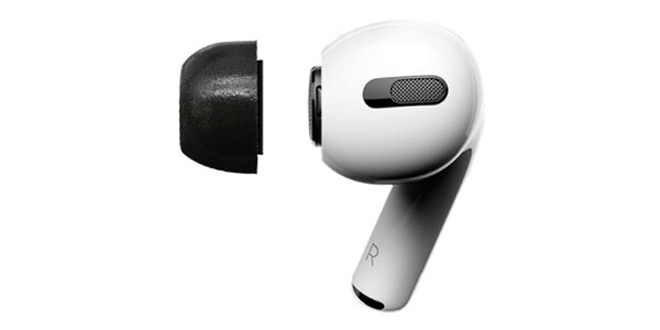  S-EPS01(S M) BLACK AirPods Pro用 低反発イヤーチップ
