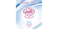 SAVAREZ / CORELLI NEW CRYSTAL Violin Strings Set 700M E Loop Medium