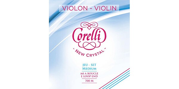 SAVAREZ ( サバレス )  / CORELLI NEW CRYSTAL バイオリン弦セット 700M E Loop Medium