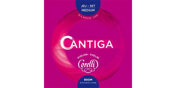 SAVAREZ / CORELLI CANTIGA Violin Strings Set E Ball 900M Medium